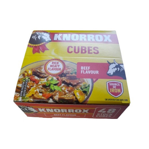 KNORROX CUBES 6X48'S BEEF